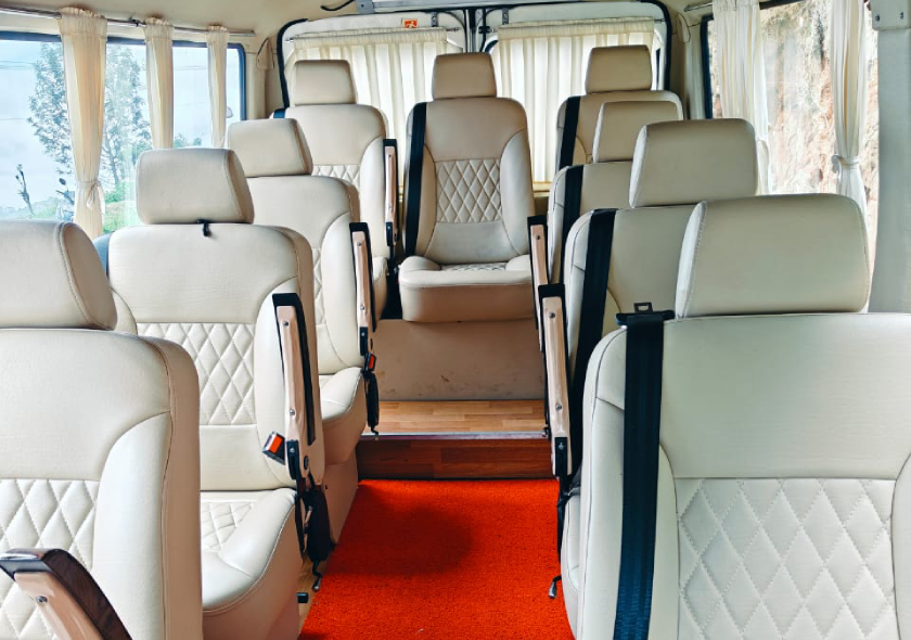 9 Seater Luxury Tempo Traveller Bangalore