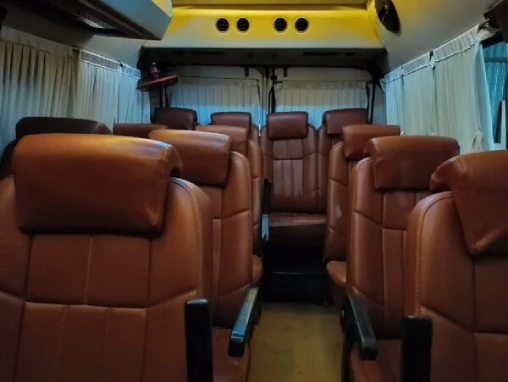 12 seater Deluxe Tempo Traveller Bangalore