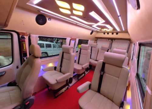 7 Seater Luxury Tempo Traveller Bangalore